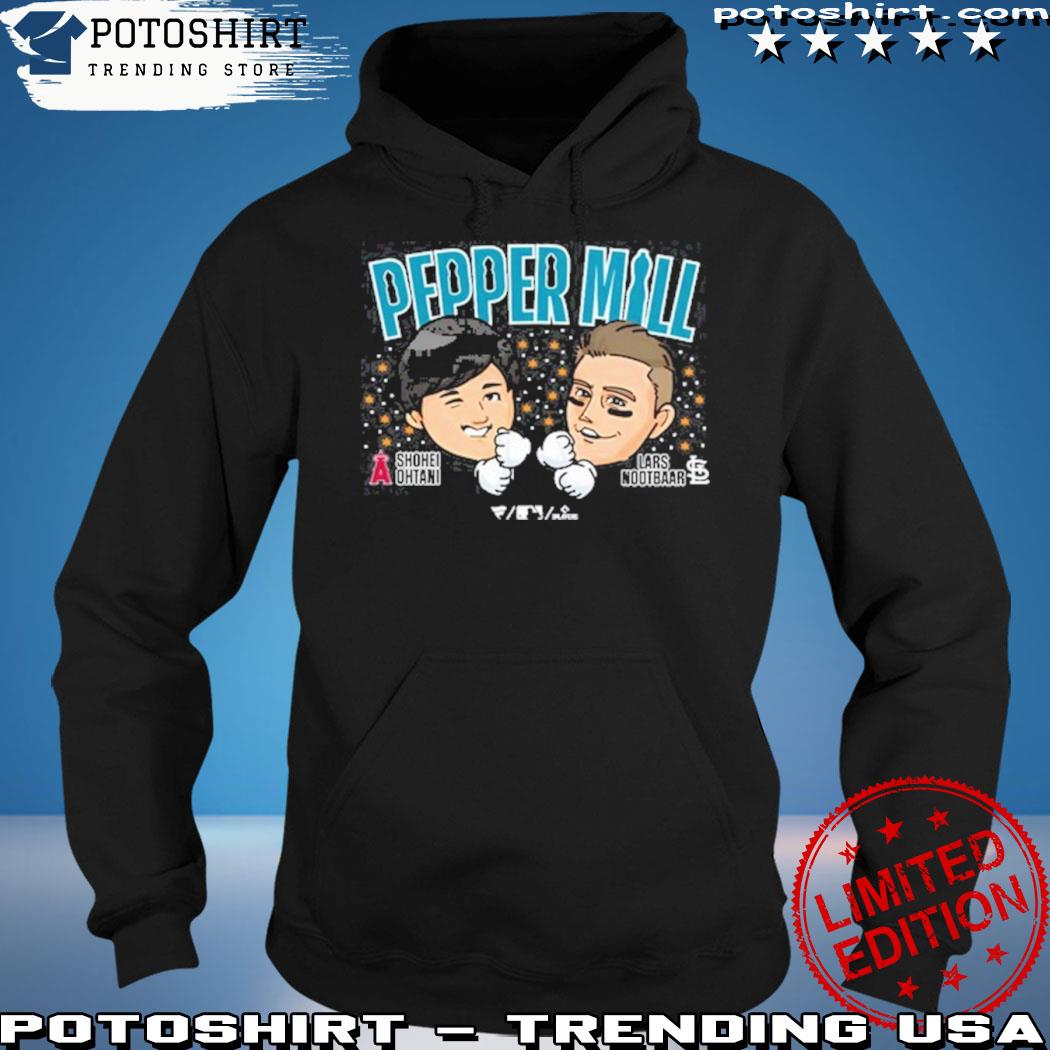 Official ohtani X Nootbaar Pepper Mill Shirt, hoodie, sweater, long sleeve  and tank top