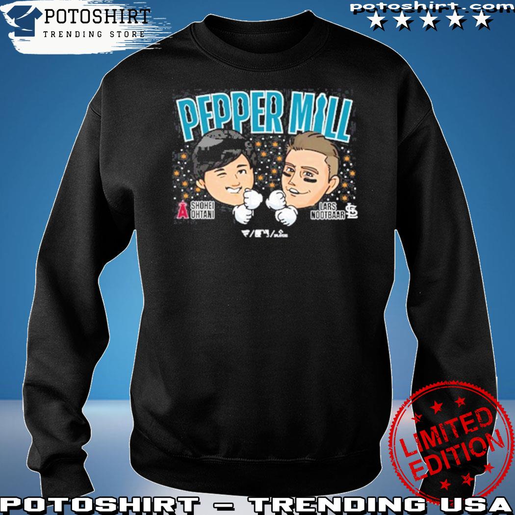 Official ohtani X Nootbaar Pepper Mill Shirt, hoodie, sweater, long sleeve  and tank top