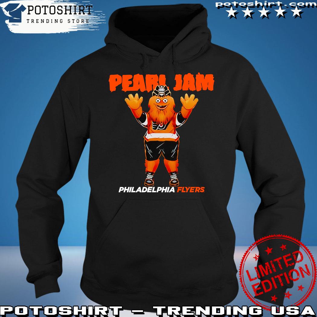 Pearl Jam x Philadelphia Flyers Stickman Gritty Fan Art T-shirt - Binteez