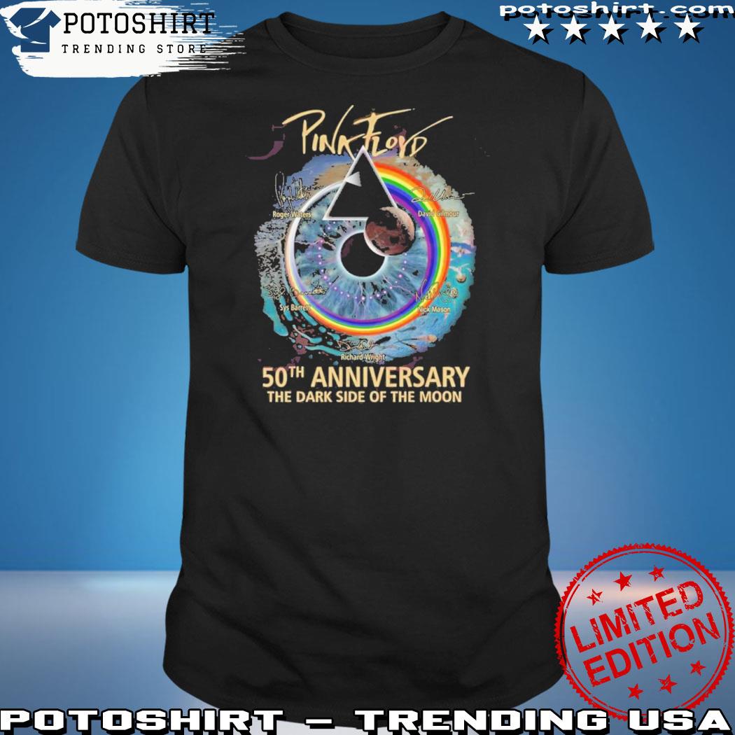 Official pink Ployd 50th Anniversary The Dark Side Of The Moon T-Shirt