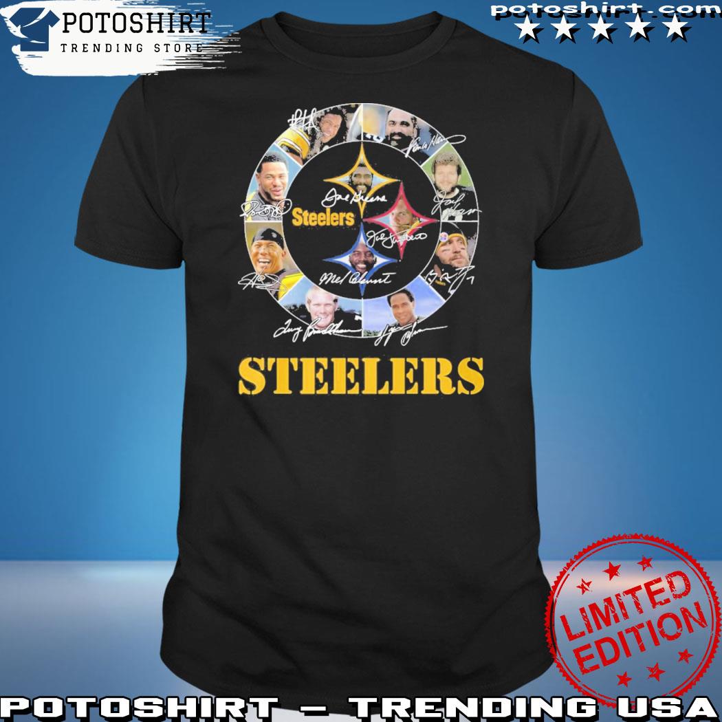 Official pittsburgh Steelers Signatures Shirt