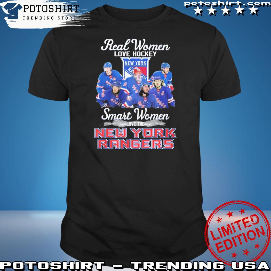 Official real Women Love Hockey Smart Women Love The New York Rangers 2023 T-Shirt