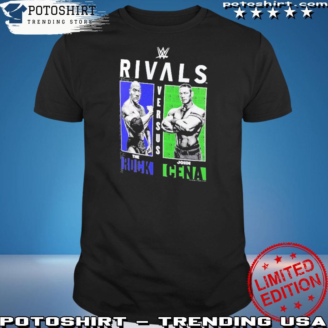 WWE Rivals The Rock vs. John Cena shirt, hoodie, sweater, long sleeve and  tank top