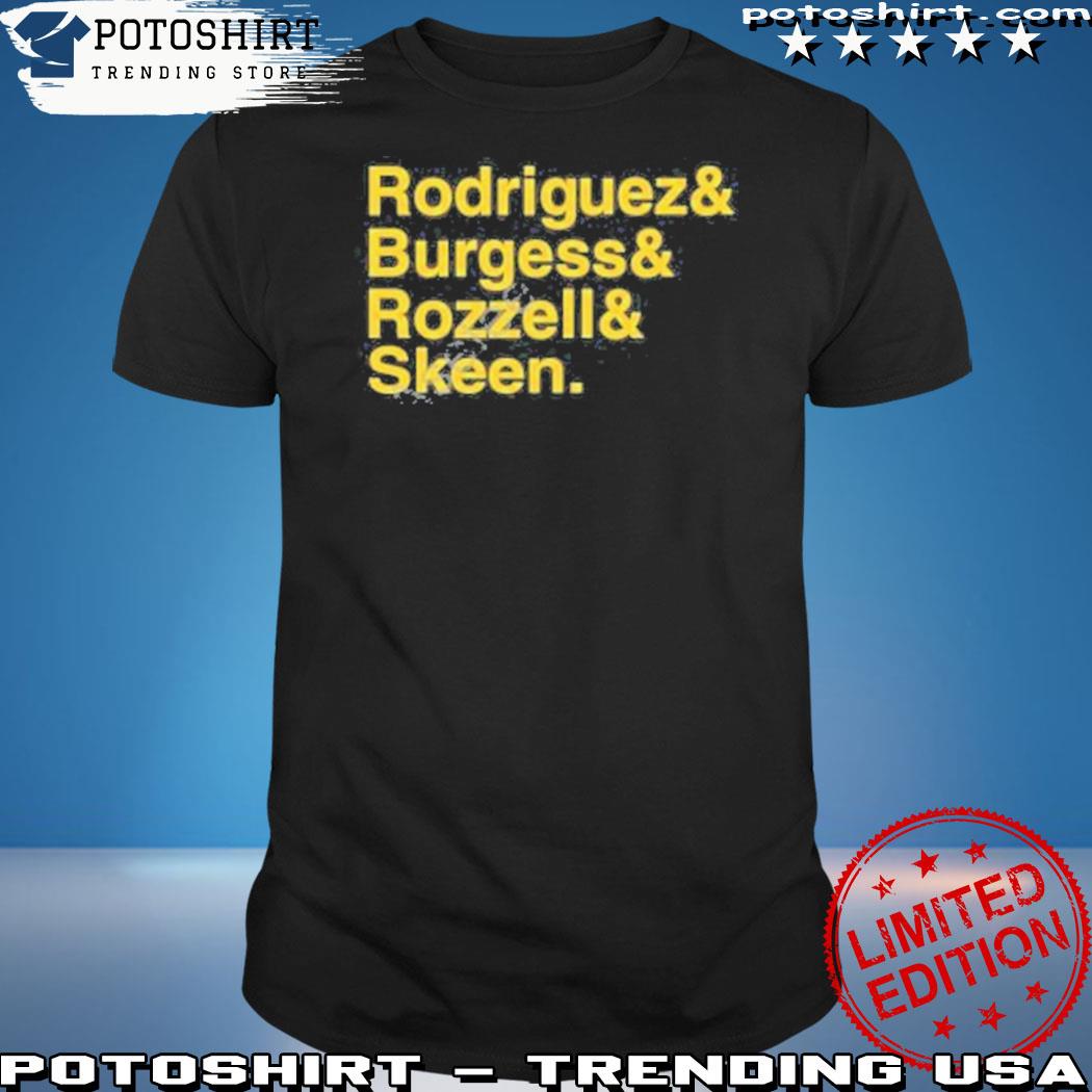 Official rodriguez burgess rozzell skeen shirt