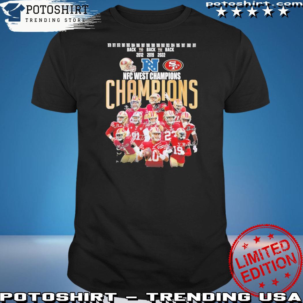 Official 2022 NFC West Champions San Francisco 49ers shirt, hoodie,  sweater, long sleeve and tank top