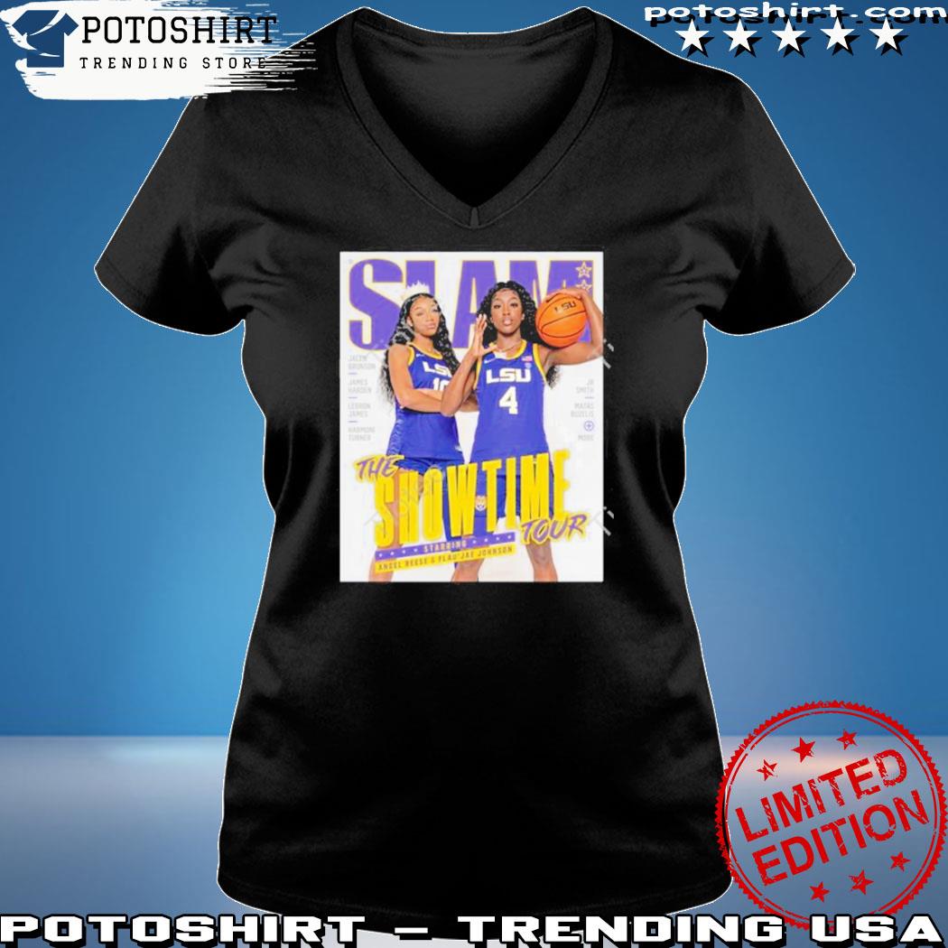 Official starring angel reese and flau jae johnson tour s Woman shirt