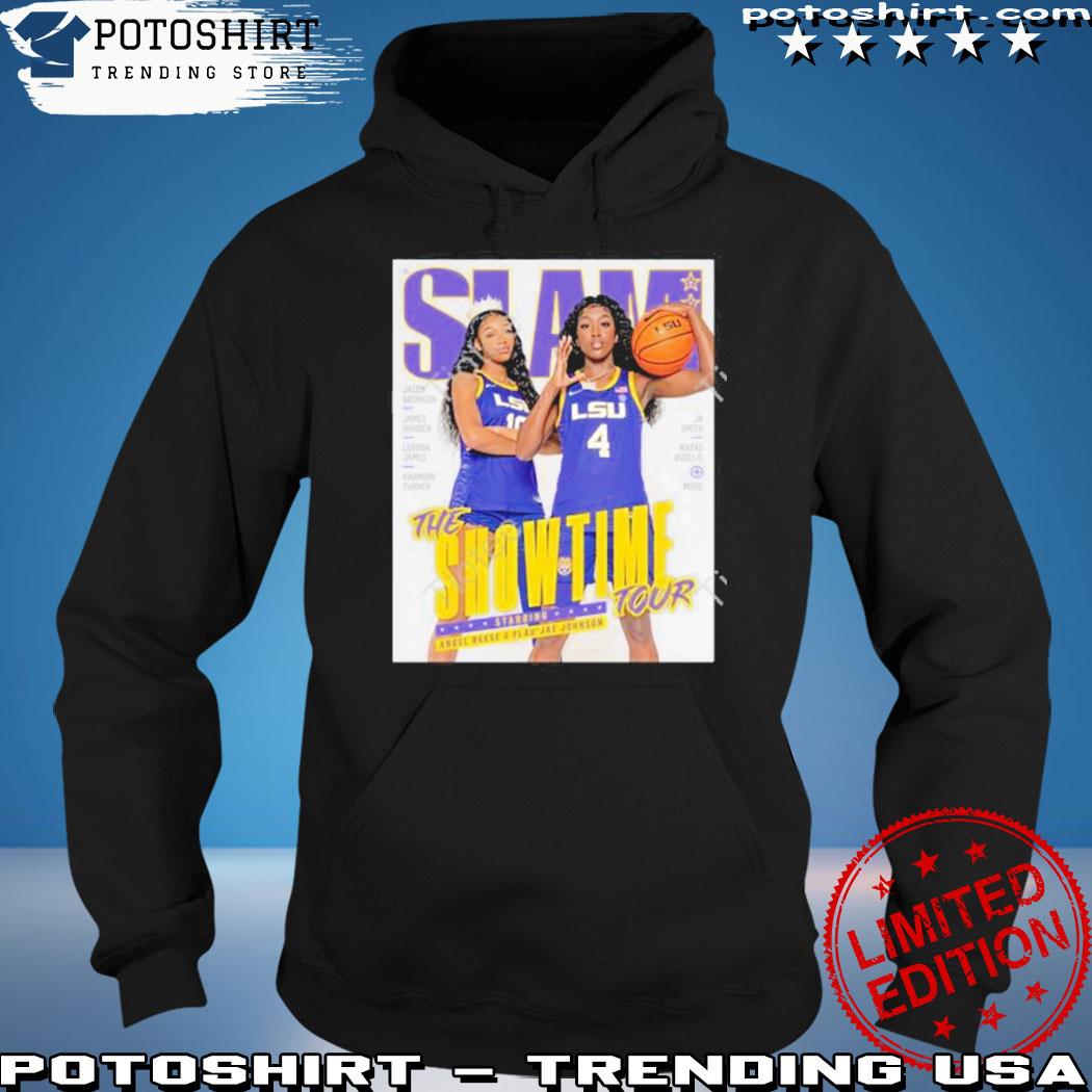 Official starring angel reese and flau jae johnson tour s hoodie