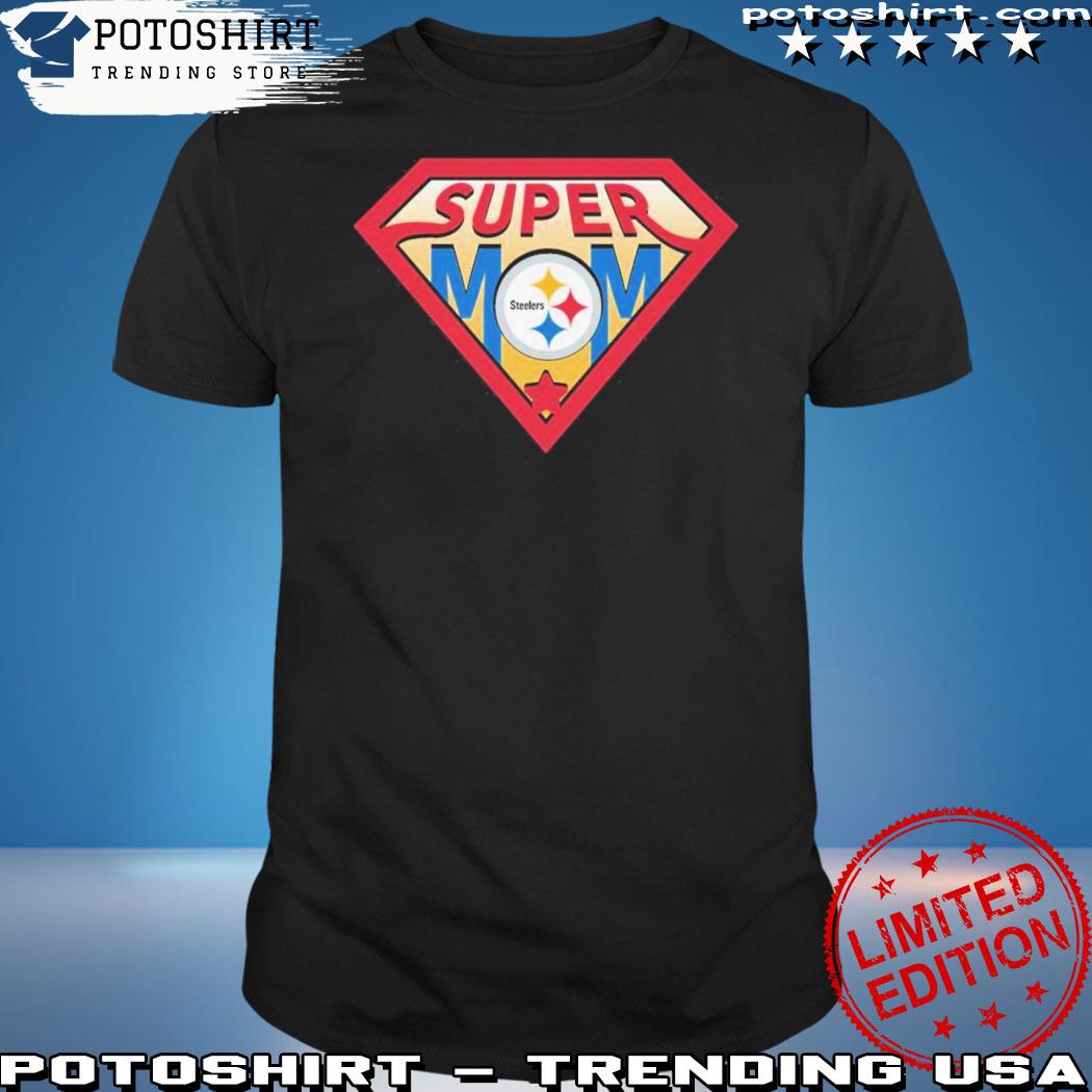 Official super mom Pittsburgh Steelers logo shirt
