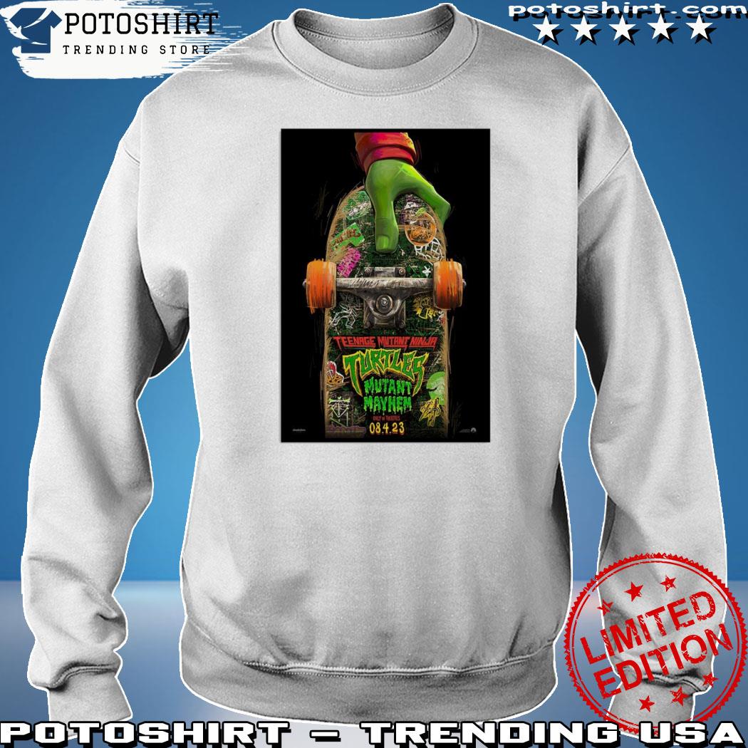 Teenage mutant ninja turtles mutant mayhem black design shirt, hoodie,  sweater, long sleeve and tank top