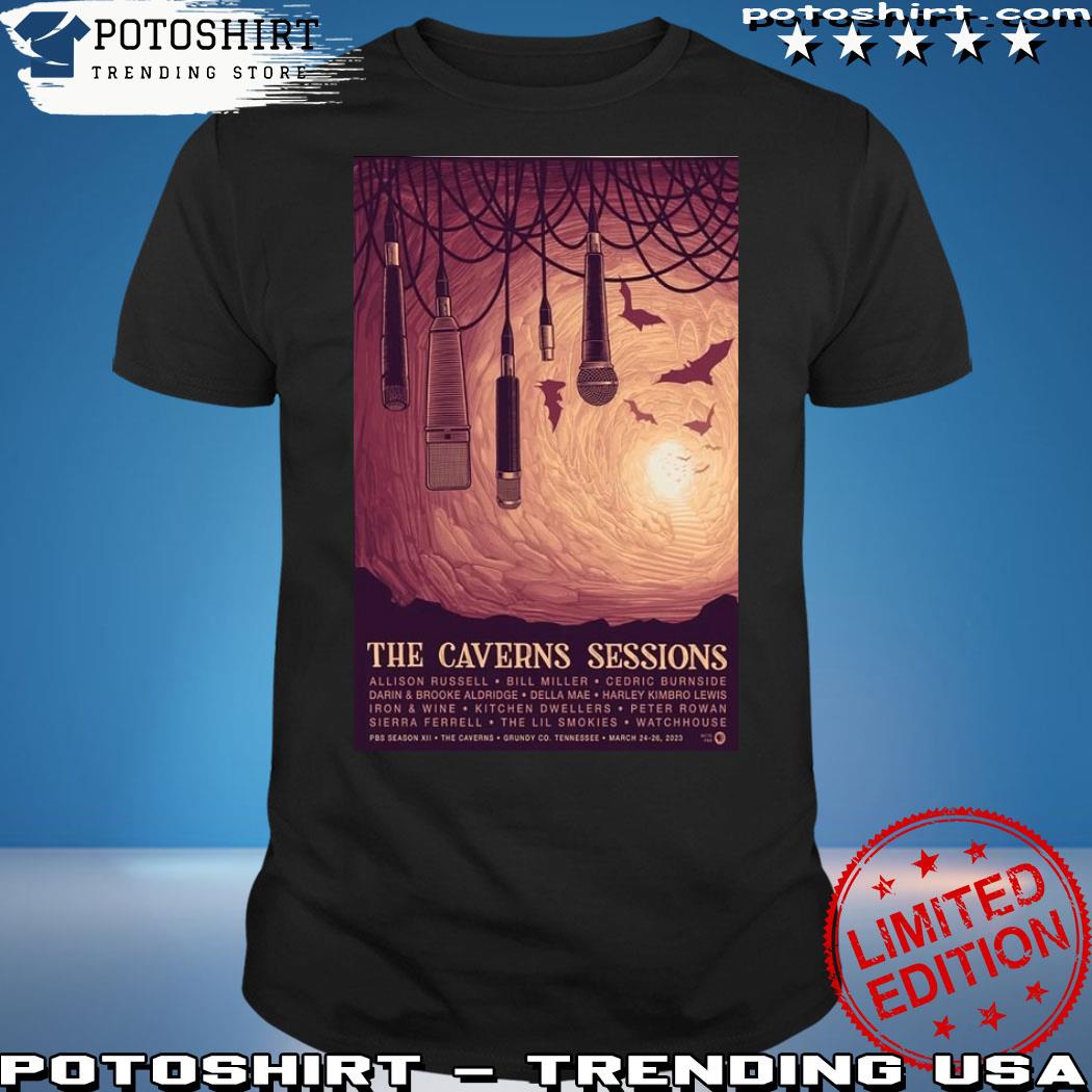 Official the caverns sessions march 2426 2023 pelham tn shirt