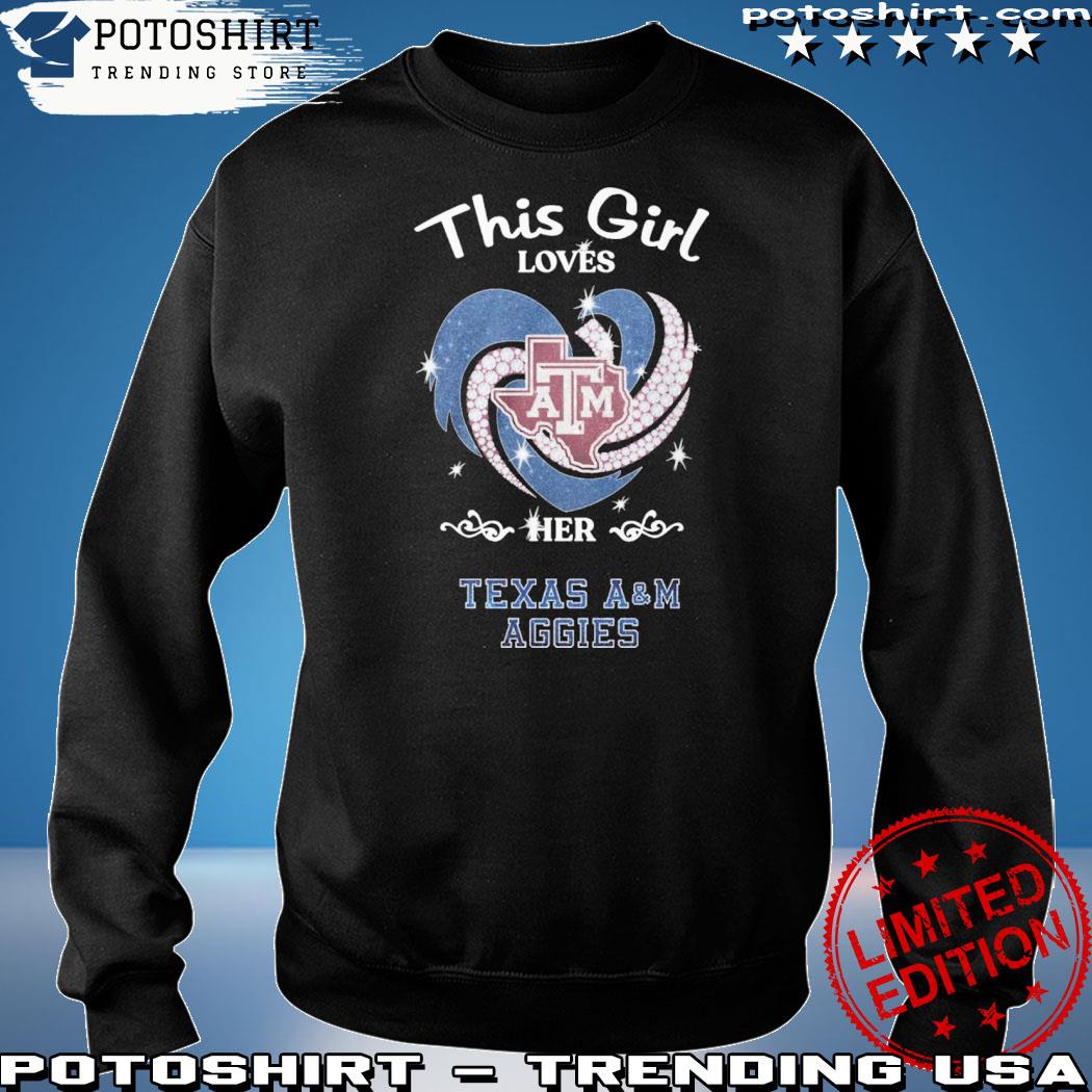 Official this Girl Loves ATM Her Texas A&M Aggies T-Shirt sweatshirt