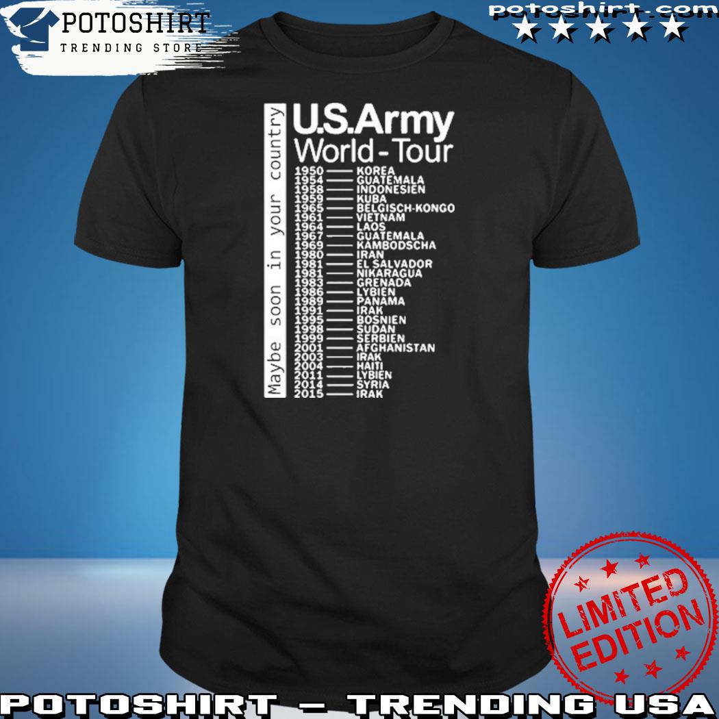Official u.S.Army World Tour Shirt