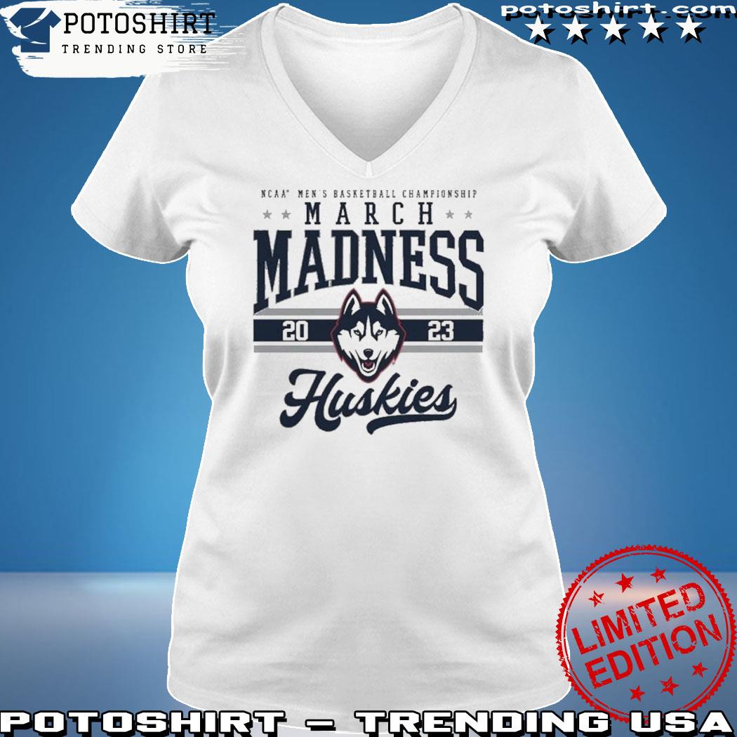 Official uConn Huskies NCAA Men’s Basketball Tournament March Madness 2023 Shirt woman shirt