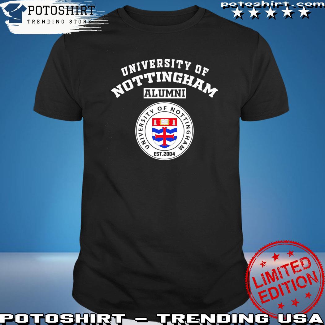 Official university of nottingham alumnI shirt