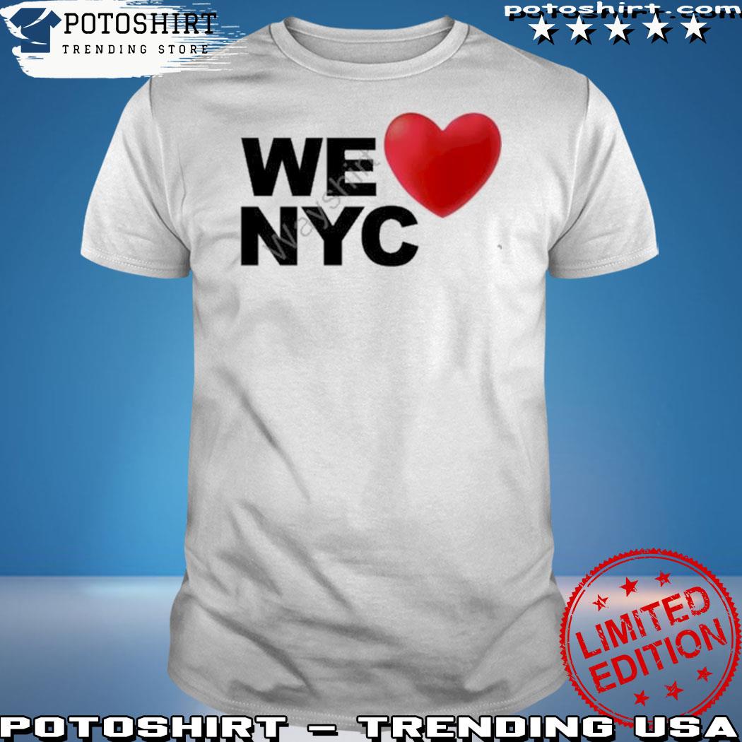 Official we love new york city shirt