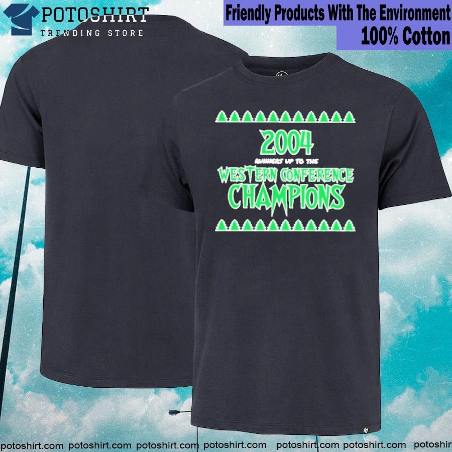 Official 2004 Runners up to the Western Conference champions shirt