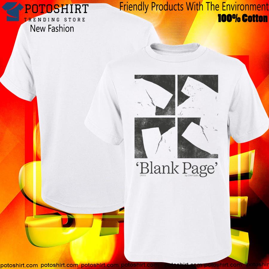 Blank Page T-Shirt