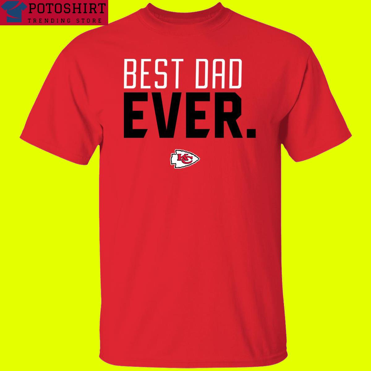 Original best dad ever NFL Kansas City Chiefs logo 2023 T-shirt – Emilytees  – Shop trending shirts in the USA – Emilytees Fashion LLC – Store   Collection Home Page Sports &