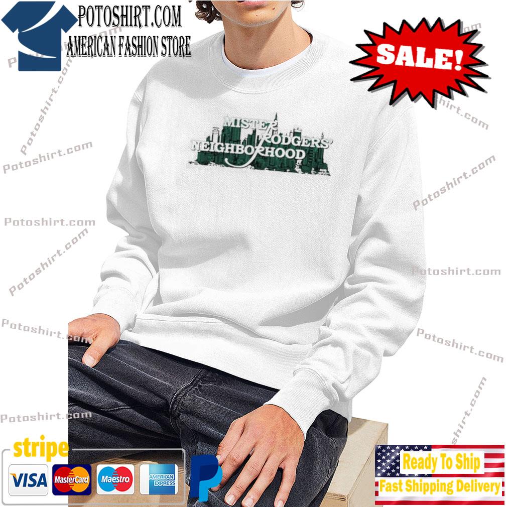 Official aaron rodgers mister rogers neighborhood new york jets T