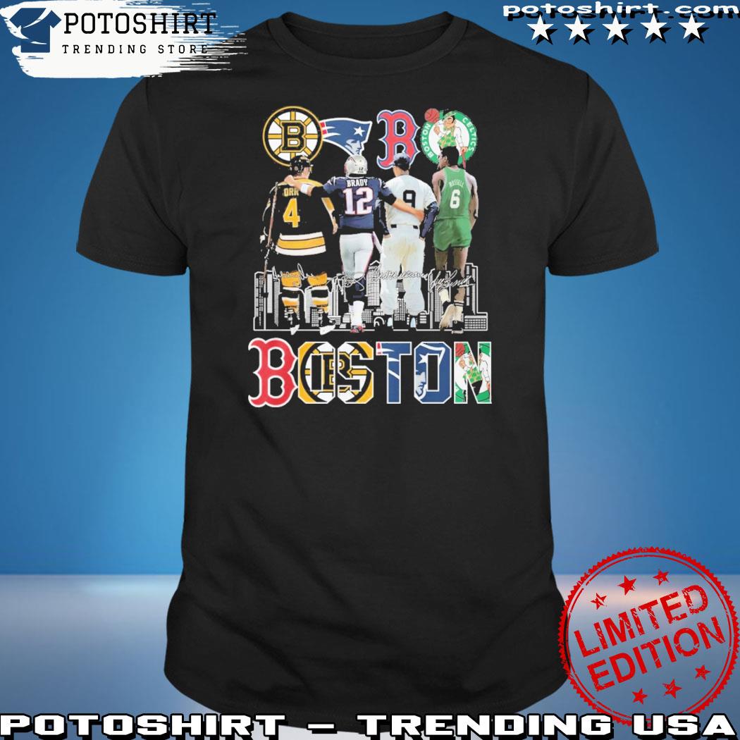 Official boston Celtics Bruins Red Sox and New England Patriots