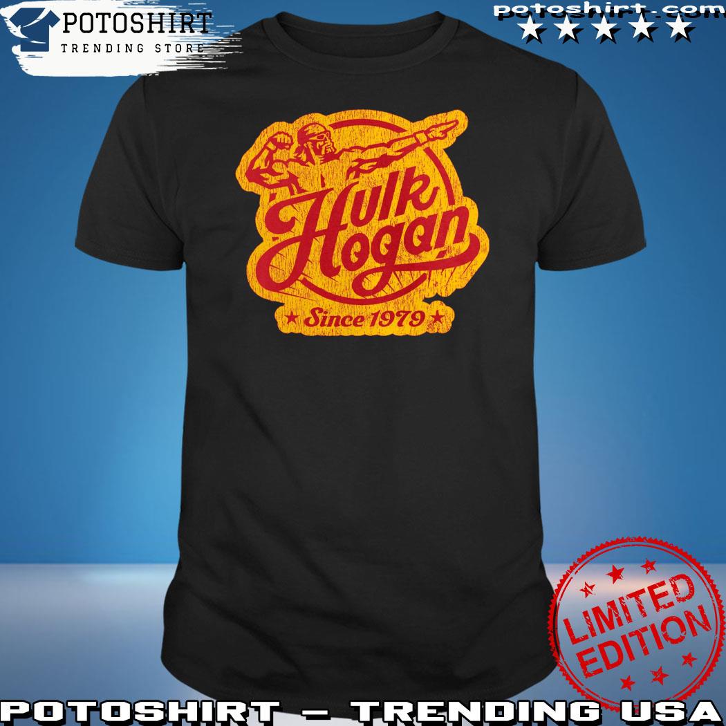 Official branded Red Hulk Hogan Since 1979 T-Shirt