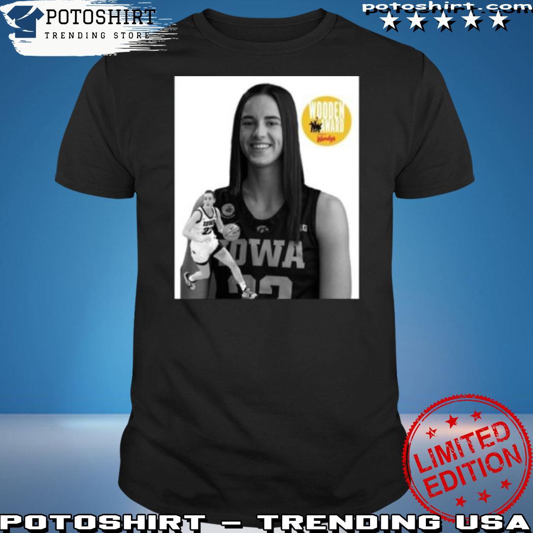 Official caitlin Clark Wooden Award Iowa Hawkeyes Shirt