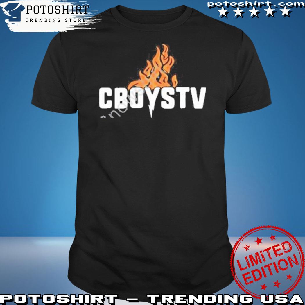 Official cboystv merch store cboystv flames shirt