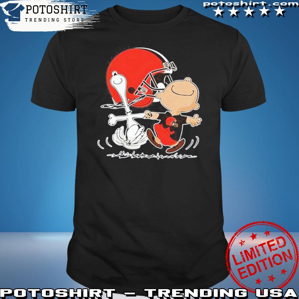 Cleveland Browns Christmas Snoopy and Woodstock 2023 T-shirt