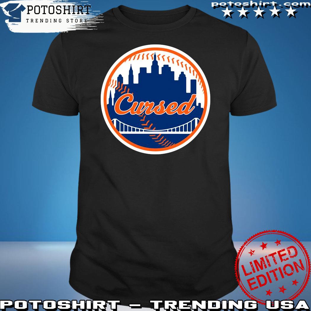 Official cursed mets logo 2023 t-shirt