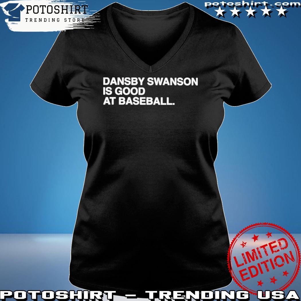  Dansby Swanson - Heart Baseball - Apparel - T-Shirt