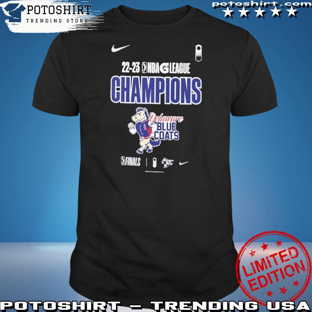 Official delaware Blue Coats Nike 2023 NBA G-League Champions T-Shirt