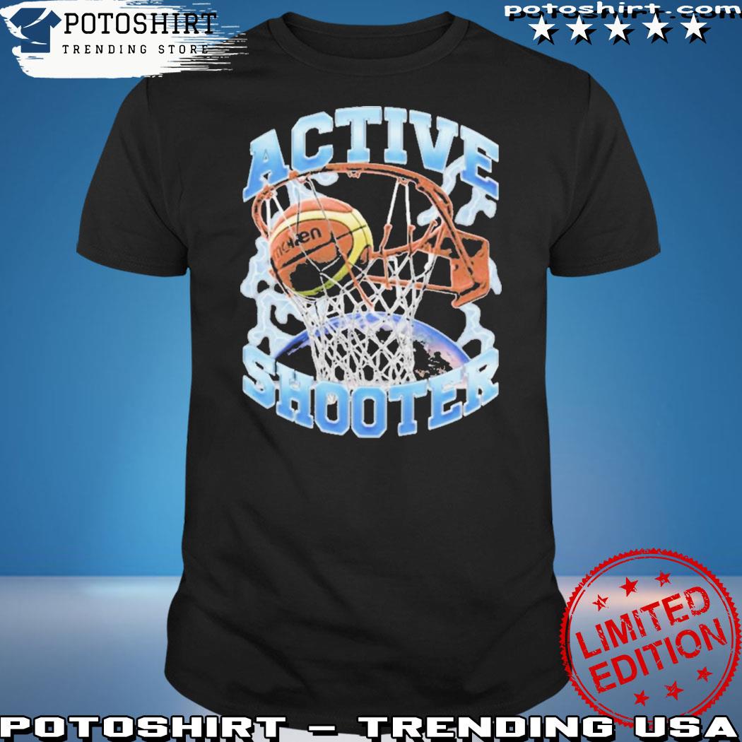 Trending active shooter basketball Shirt, hoodie, sweater, long