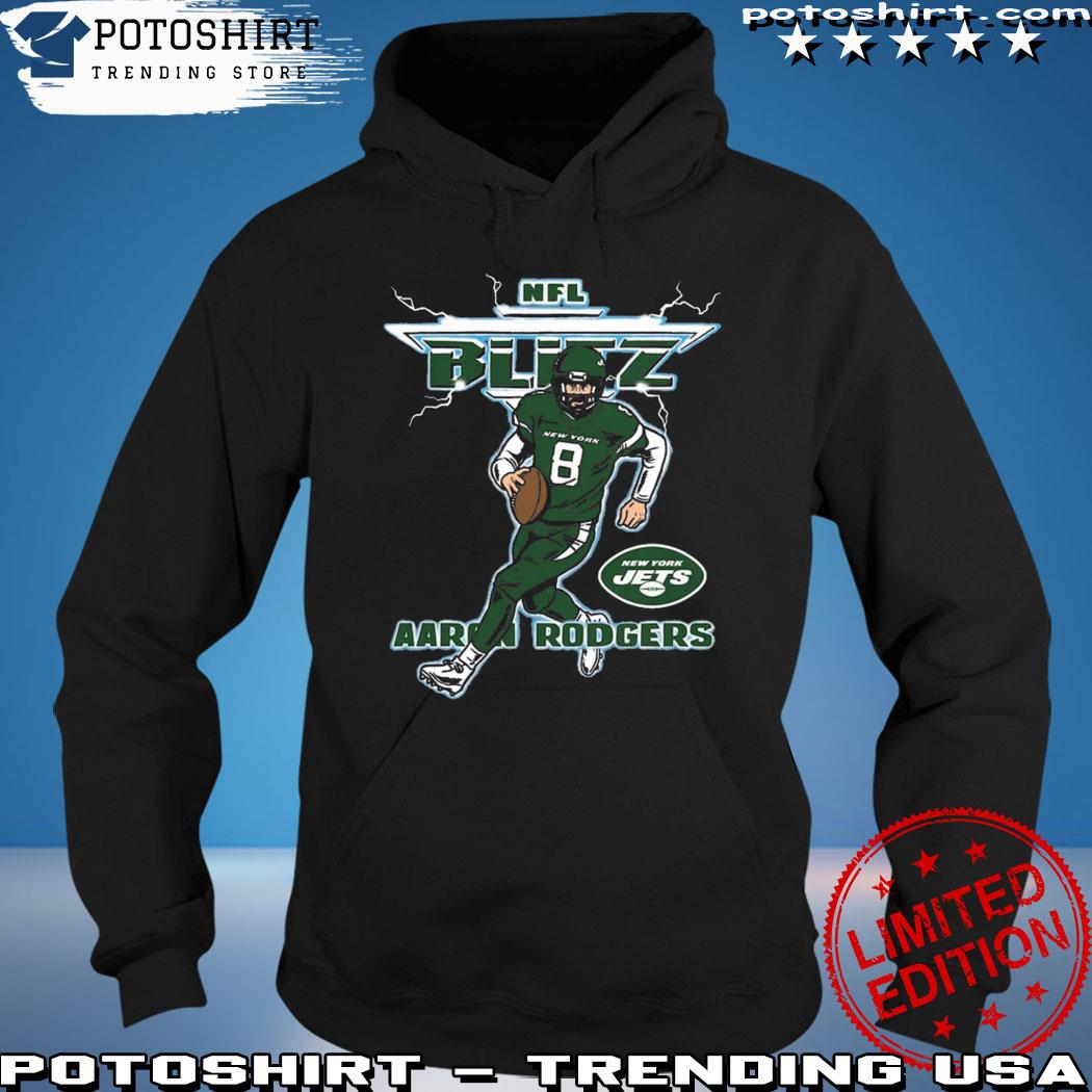 Official homage Aaron Rodgers New York Jets Blitz Graphic T-Shirt