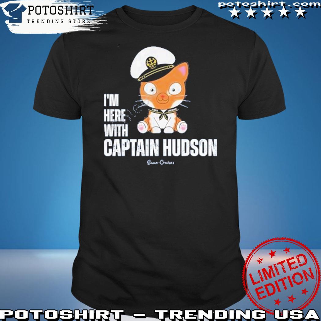 Official i'm with captain hudson shirt