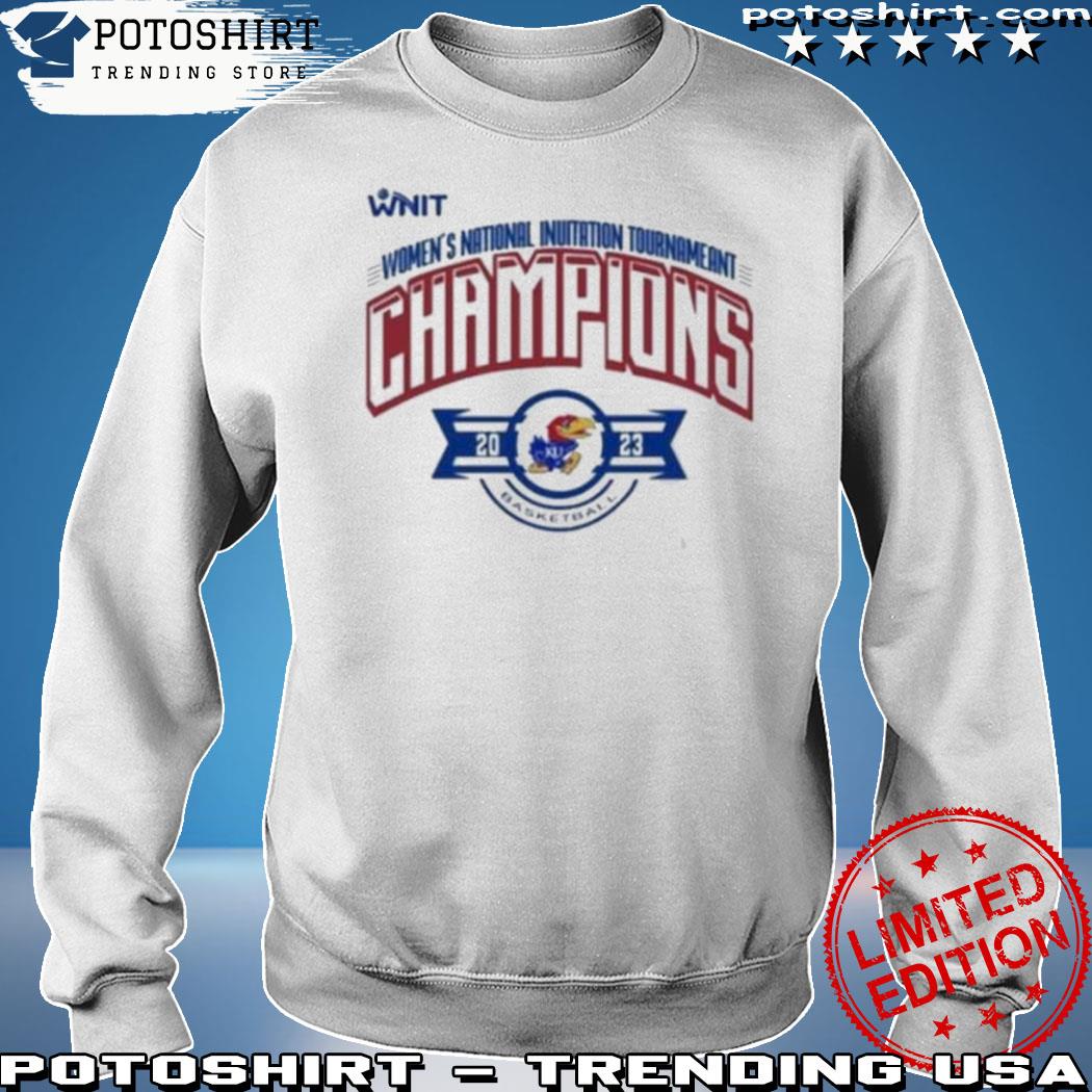 Kansas Jayhawks Women's Basketball NIT Champions 2023 shirt, hoodie,  sweater, long sleeve and tank top