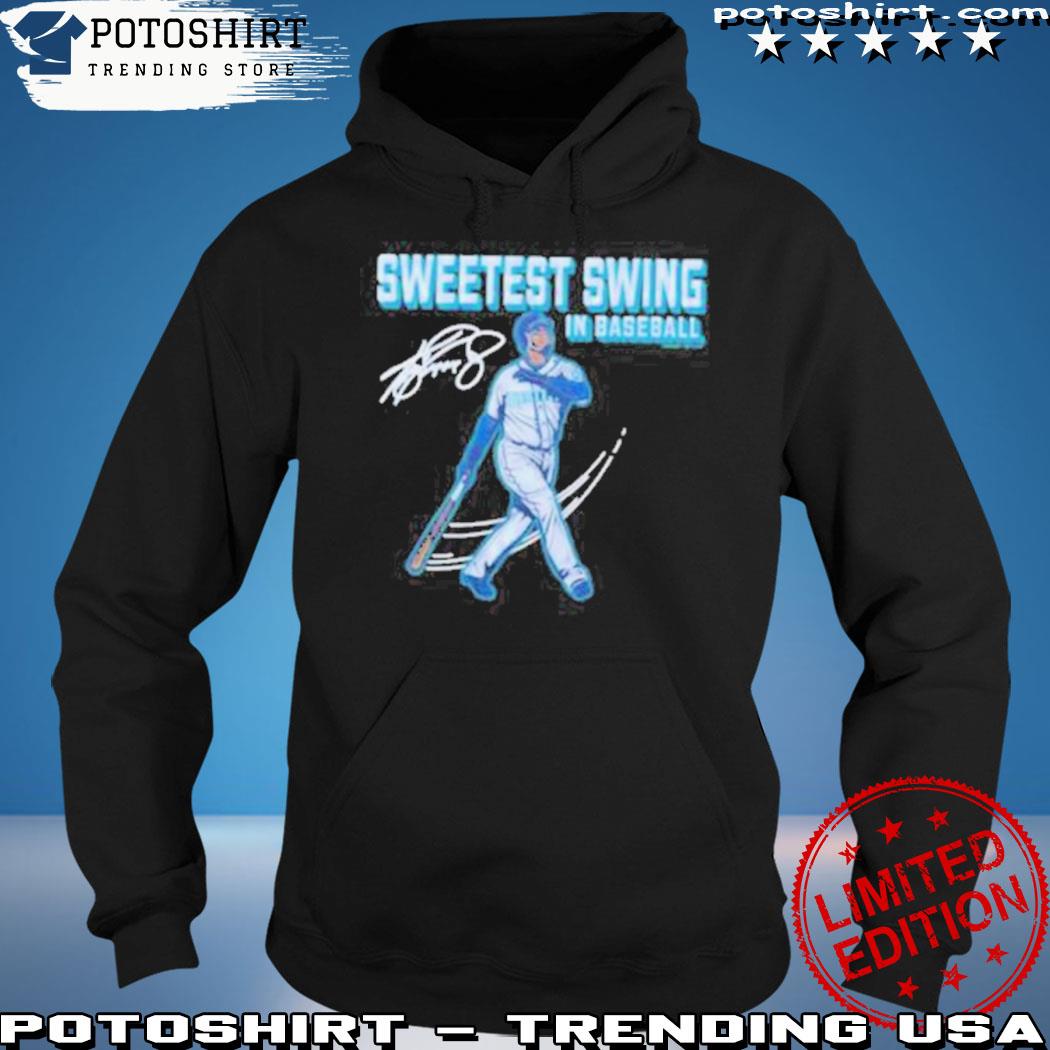 Ken griffey jr sweetest swing in baseball shirt, hoodie, sweater, long  sleeve and tank top