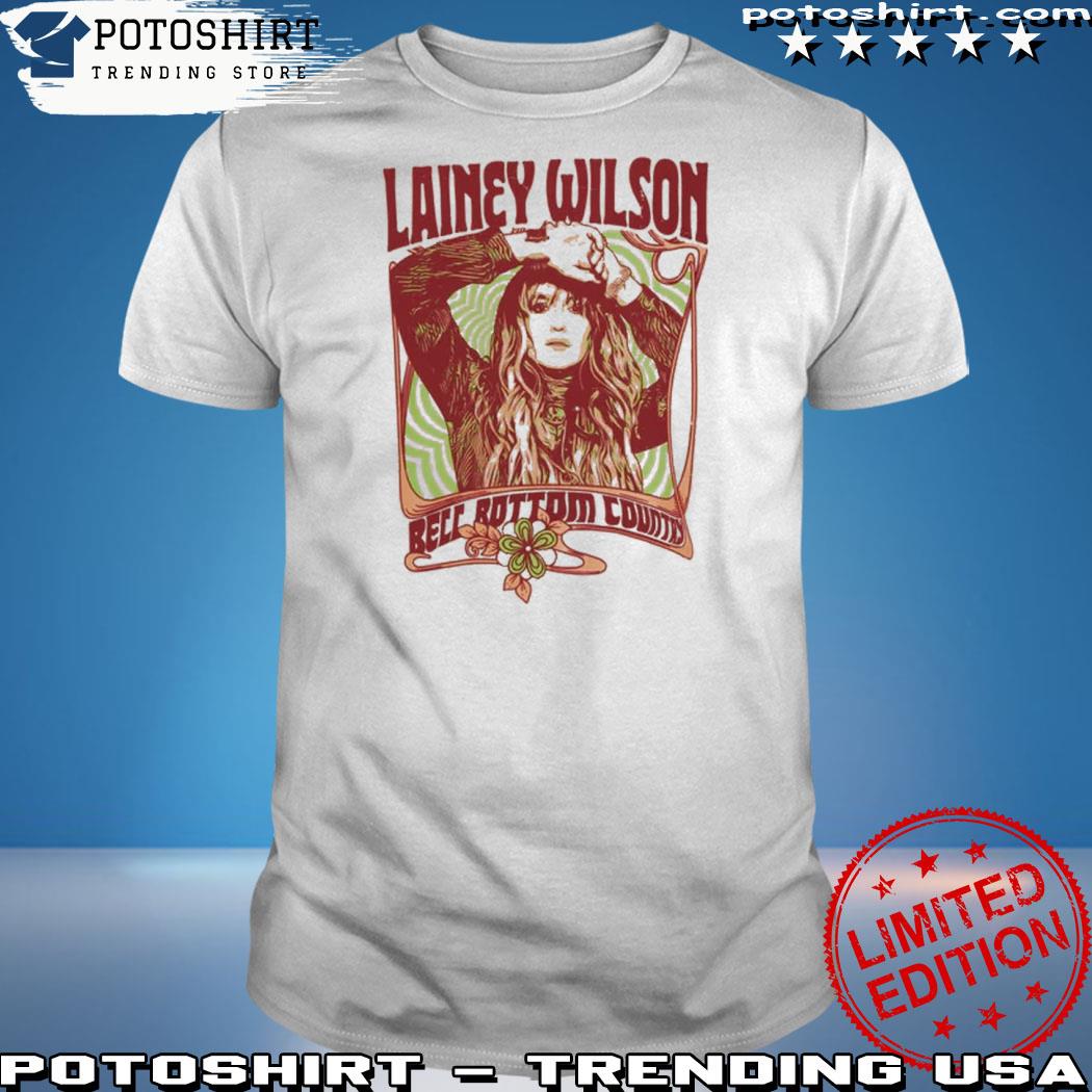 Official lainey Wilson Trippy Peach Tour 2023 T-Shirt