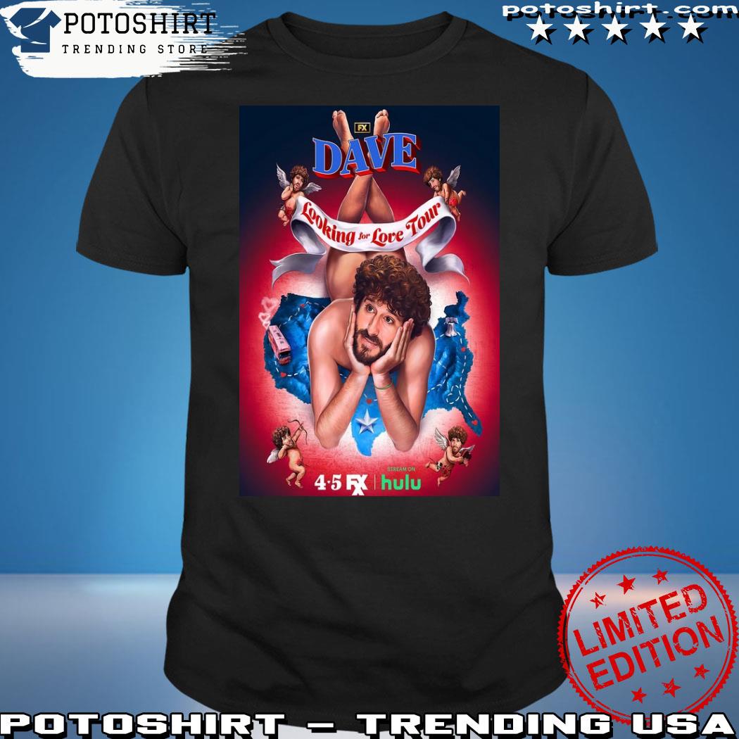 Official lil Dicky Dave Season 3 Looking For Love Tour 2023 Poster shirt