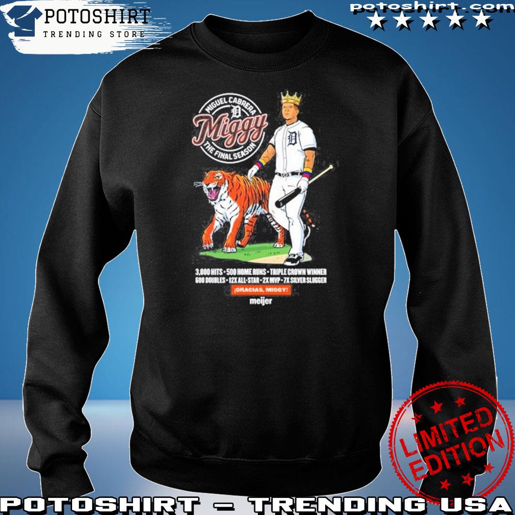 Official Detroit Tigers Miguel Cabrera 3,000 Hits T-Shirt, hoodie