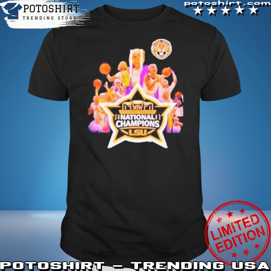 Official ncaa men’s basketball national champions 2023 lsu tigers T-shirt