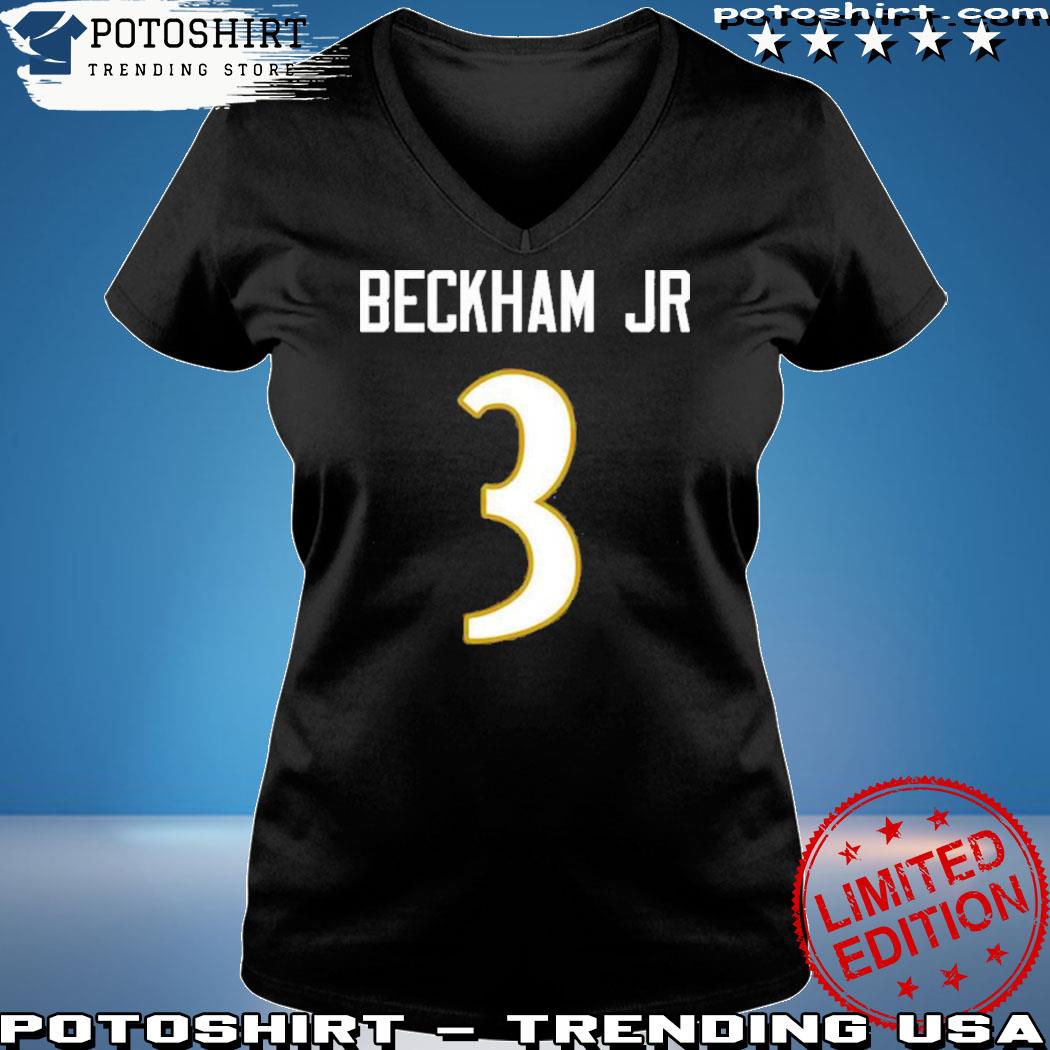 Official odell Beckham Jr 3 Baltimore Ravens 2023 Shirt, hoodie, sweater,  long sleeve and tank top