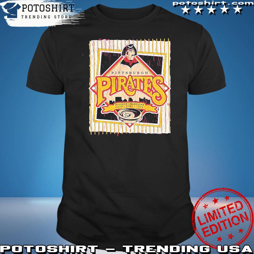Official pittsburgh Pirates Division Champions 1990 1991 1992 Shirt