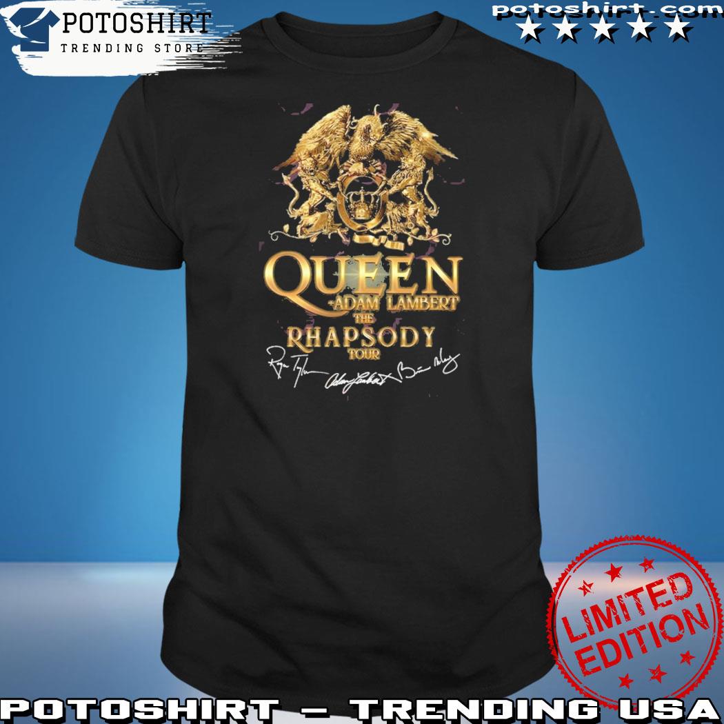 Official queen Adam Lambert The Rhapsody Tour T-Shirt