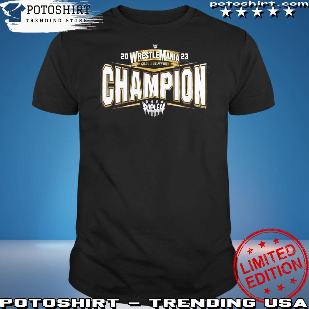 Official rhea Ripley WrestleMania 39 Champion T-Shirt