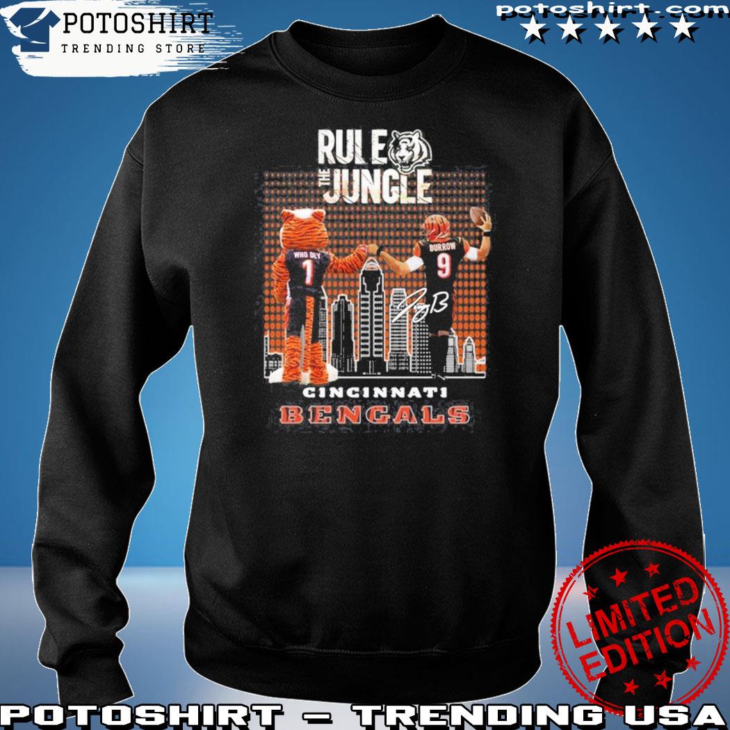 Official CincinnatI bengals rule the jungle T-shirt, hoodie, tank