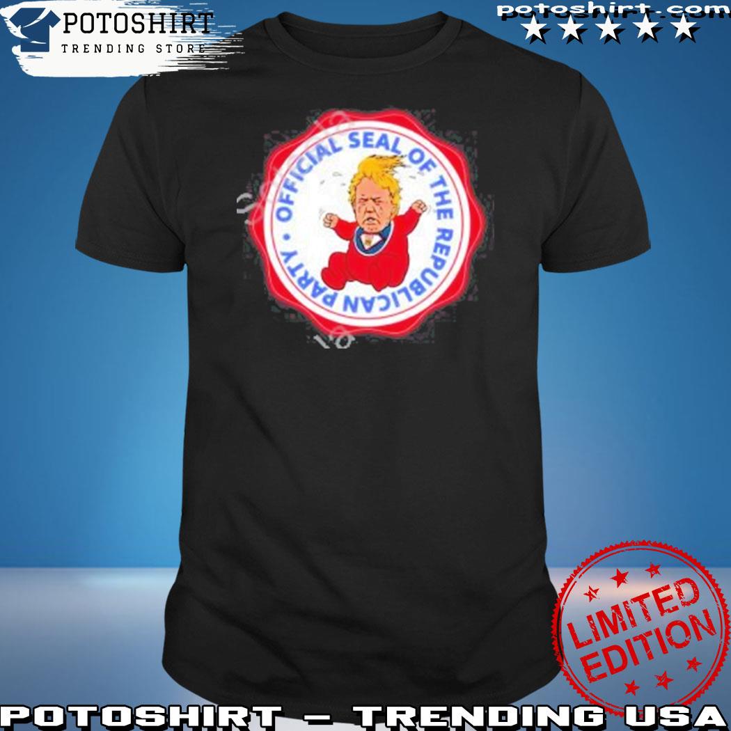Official seal of the republican party Trump baby shirt
