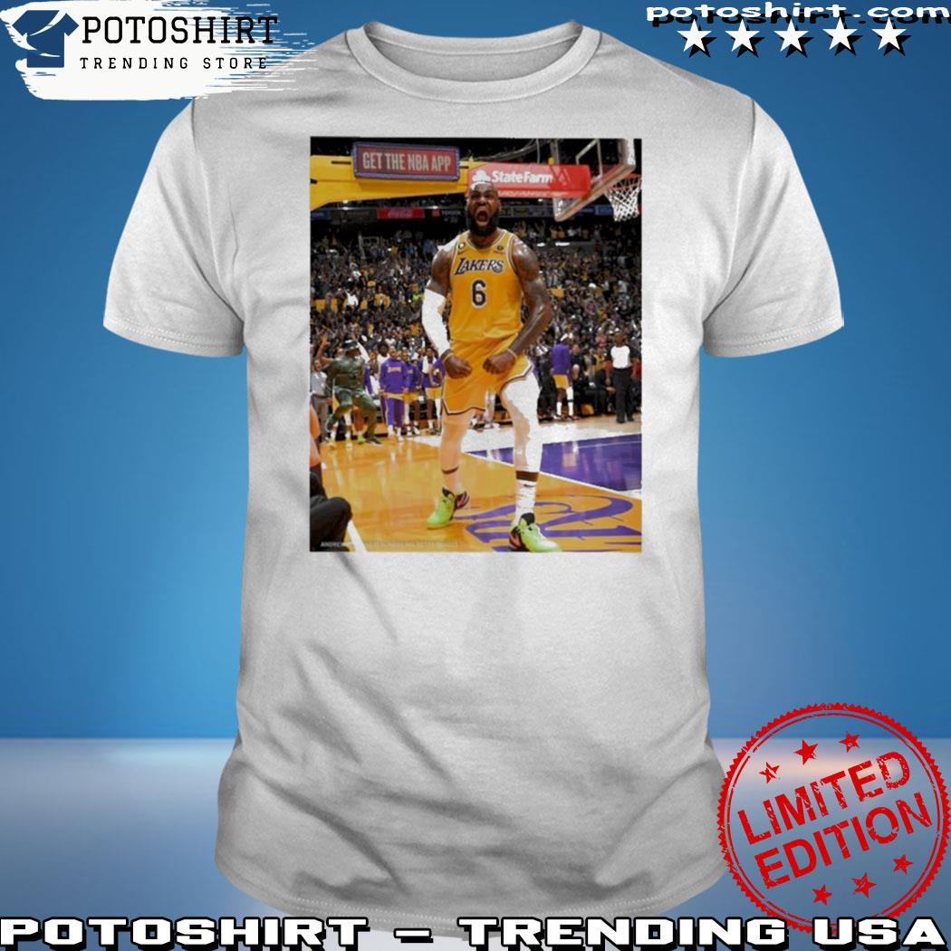 Lebron James Making History With 20 20 Game Shirt