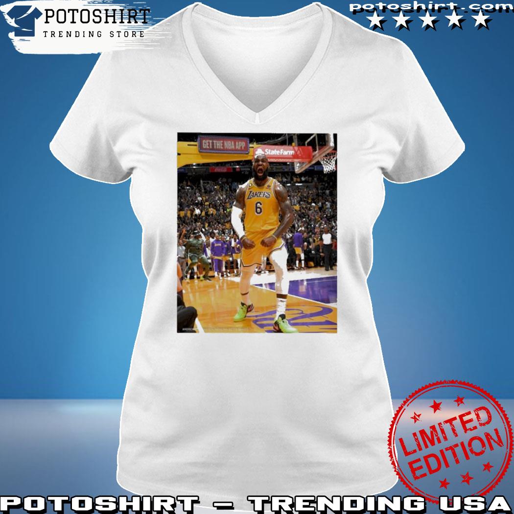 Lebron James Making History With 20 20 Game Shirt