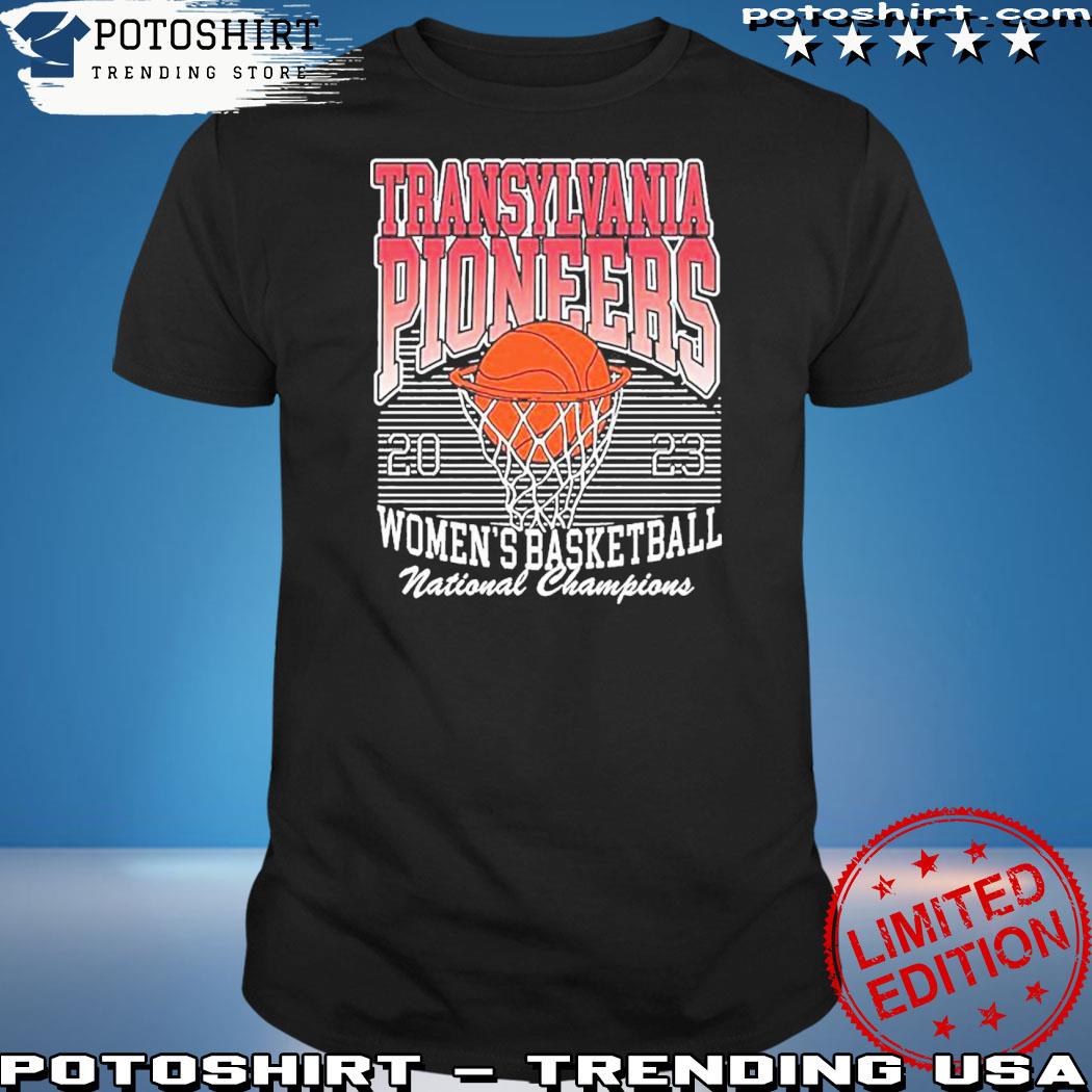 Official the National Champions 2023 Transylvania Pioneers Womens Basketball Shirt