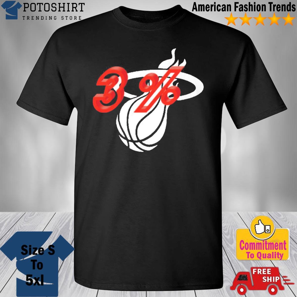3% Miami Heat T-shirt